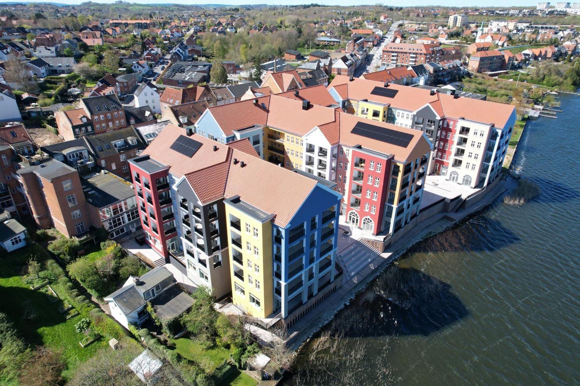 Hotel Lille Nyhavn Skanderborg Bagian luar foto