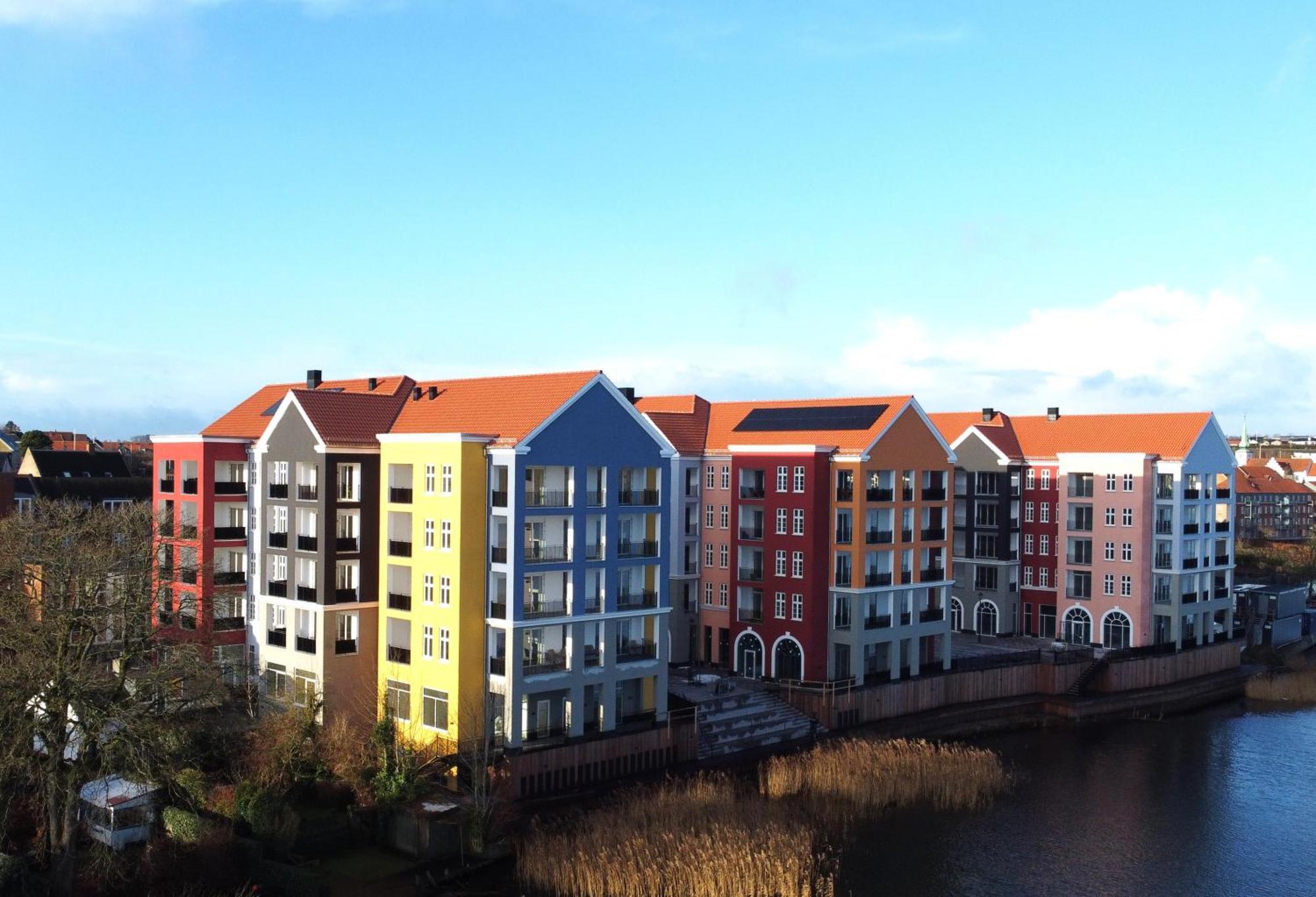 Hotel Lille Nyhavn Skanderborg Bagian luar foto